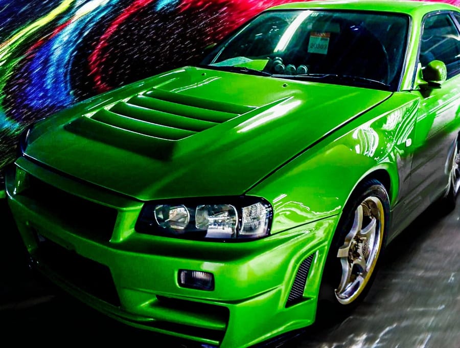 1996 Nissan Skyline R33 GTS-T Type M — right-hand-drive JDM import for sale (manual, modified)