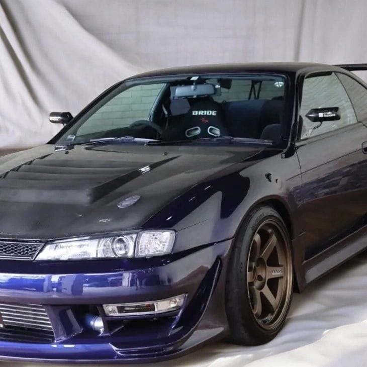 1998 Nissan Silvia S14 — right-hand-drive JDM import for sale (450hp, modified)